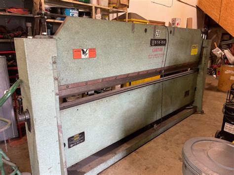 15 ton chicago sheet metal brake|Used ROTO.